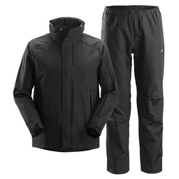 Snickers 8378 0400 Waterproof 2 Piece Set - Black