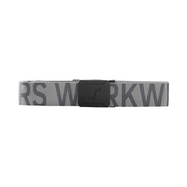 Snickers 9004 1858 Logo Belt - Grey/Steel Grey