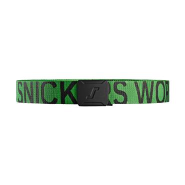 Snickers 9004 3704 Logo Belt - Apple Green/Black