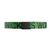 Snickers 9004 3704 Logo Belt - Apple Green/Black