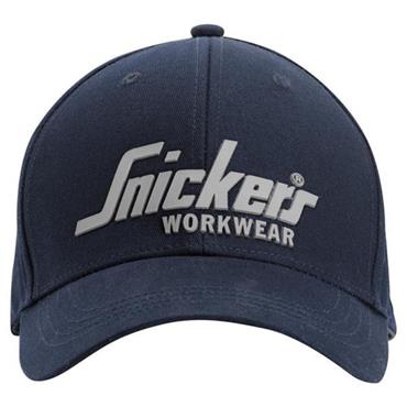 Snickers 9041 Logo Cap - Navy