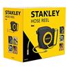 Stanley 9045698STN 9M Air Hose Reel with Quick Connect Fittings (6.5x10mm)