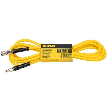 Dewalt DXCMH05E 5m PVC Air Hose with 1/4" Quick Release Couplers (8x12mm)