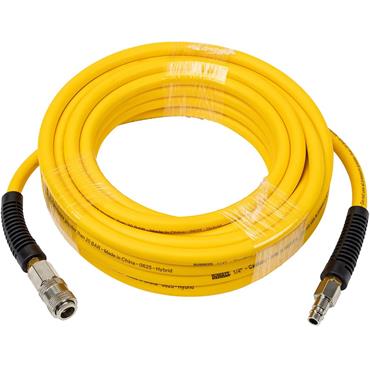 Dewalt DXCMH10E 10m PVC Air Hose with 1/4" Quick Release Couplers (8x12mm)