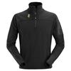 Snickers 9435 Body Mapping  1/2 Zip Micro Fleece Pullover - Black
