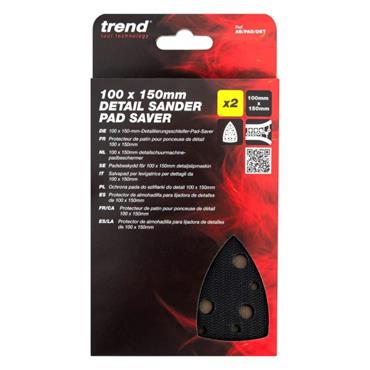 Trend Detail Sander Pad Saver 100x150mm 2 Pack
