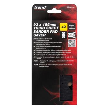 Trend Half Sheet Sander Pad Saver 115 x 230mm 2 Pack