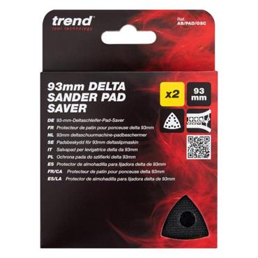 Trend Delta Sander Pad Saver 93mm 2 Pack