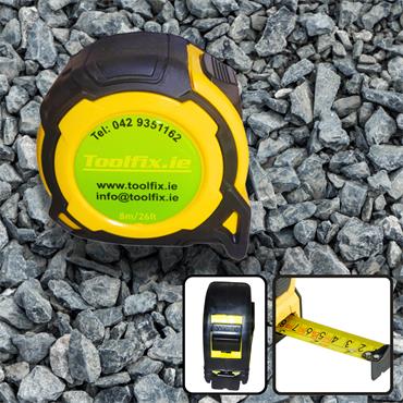Advent Quantum ToolFix Measuring Tape Black/ Yellow 5m/16ft x 25mm Wide Blade