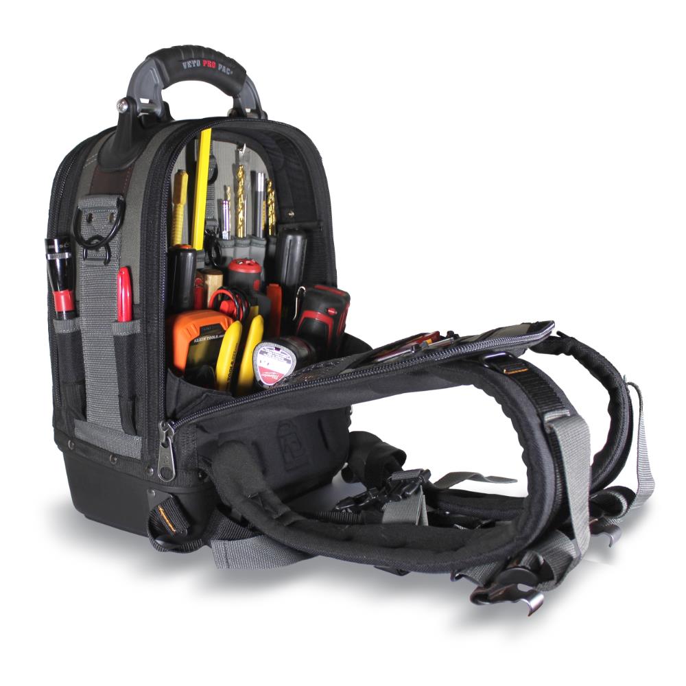 Veto Pro Pac Tech Pac MC Backpack Tool Bag AX3518 + FREE SB-LD Pouch ...