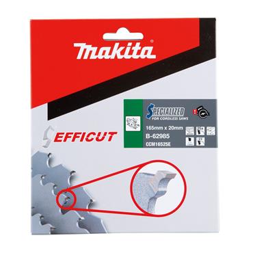 Makita B-62985 Efficut Tct Saw Blade 165X20X25T