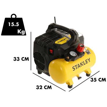 Stanley B2BE104STN703  6L 1HP Compact Air Compressor 240V