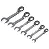 Bahco Stubby Combi Ratchet Wrench Metric Set 10RM/SH6