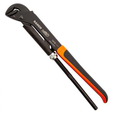 Bahco 1410 ERGO Pipe Wrench 45mm Jaw Capacity Alloy Steel 320mm