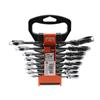 Bahco Swivel Head Combi Ratchet Wrench Set 41RM/SH8