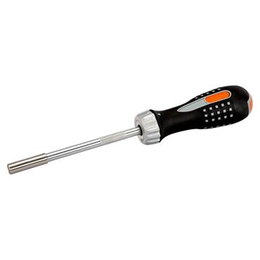 Bahco 1/4" Ratchet Screwdriver & 6 Bits 808050