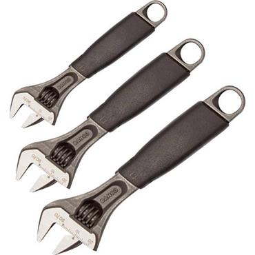 Bahco Adjust 3?90 Adjustable Wrench Set (9070 9071 9072)