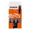Bahco Fit Slotted/Pozidriv Screwdriver Set with Rubber Grip - 5 Pcs B219.015
