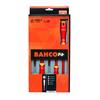 Bahco Fit 5 Piece VDE Insulated Slotted and Pozidriv Screwdriver Set B220.015