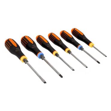 Bahco 6pce Thru Blade Screwdriver Set BE/9882TB