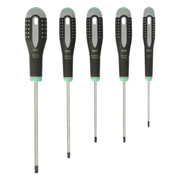 Bahco ERGO TORX 5 Piece Screwdriver Set  BE-9885