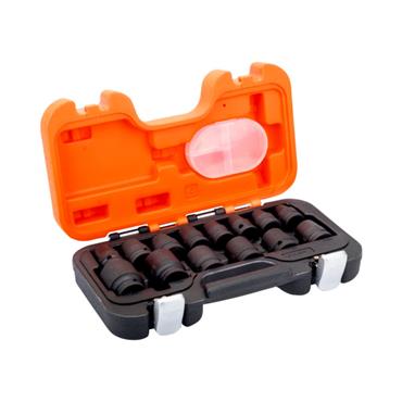 Bahco D/S14 1/2'' Square Drive Impact Socket Set (14 Piece)