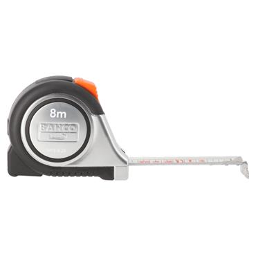 Bahco MTS-8-25-E 8m Stainless Steel Metric/Imperial Reversible Measuring Tape - Magnetic Tip