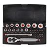 Bahco Limited Edition 1/4" Socket Set SL25MHBL
