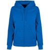 BYB BB009 Women’s Basic Zip Hoodie - Intense Blue