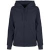BYB BB009 Women’s Basic Zip Hoodie - Navy