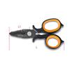 Beta 1128BAX-Electrician Scissors DLC-coated Stainless Steel
