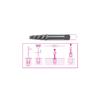 Beta 1430/S5-Set Of 5pc Tapered Extractors in Plastic Case