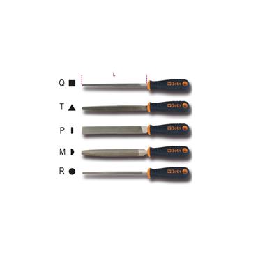 Beta 1719BMD8/B5-Set Of 5pc Rough Files with Handles 200mm