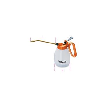 Beta 1752 500-Plastic Pressure Cans Rigid Spouts 500ml