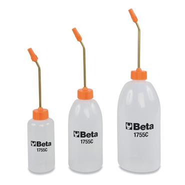 Beta 1755C 500-Plastic Oil Cans Curved Spouts 500ml