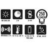 Beta 1833 XSW-Led Inspection Torch Wireless Rechargeable 250/80Lm