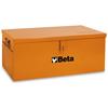 Beta C22Bl-O-Empty Long Tool Trunk Orange made of Metal Sheet