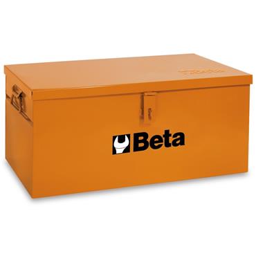 Beta C22Bl-O-Empty Long Tool Trunk Orange made of Metal Sheet