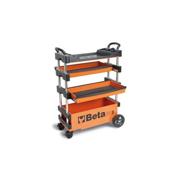 Beta 2700S-O/VU-Folding Tool Trolley With 100pc Tools