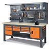 Beta C58BCA-W21/O-Work Bench 8 Drawers+Door