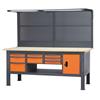 Beta C58BCA-W21/O-Work Bench 8 Drawers+Door