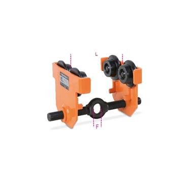 Beta 8147S 05-Push Trolleys for Manual Beam Clamps