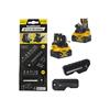 Stealth Mounts Dewalt 18v Angled & Straight Bit Holder (2 Pack) BH-DW-4590-BLK