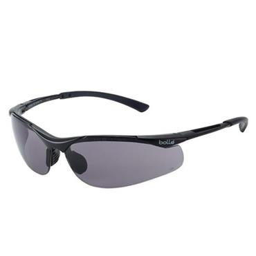 Bolle CONTPSF Contour Safety Glasses - Smoke Lens