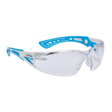 Bolle PSSRUSP0862 RUSH + SMALL Clear Safety Glasses