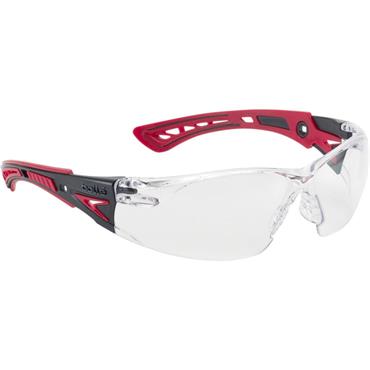 Bolle RUSHPPSI Rush+ Sporty Safety Spectacles - Clear Lens