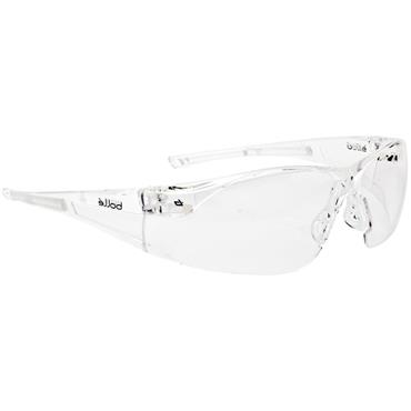 Bolle RUSHPSI Rush Safety Glasses - Clear Lens