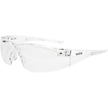 Bolle RUSHPSI Rush Safety Glasses - Clear Lens
