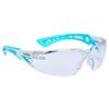 Bolle RUSHPSPSI Rush+ Small Safety Glasses - Clear Lens