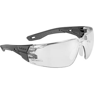 Bolle RUSPMN10E RUSH + 2 M/L Clear Safety Glasses